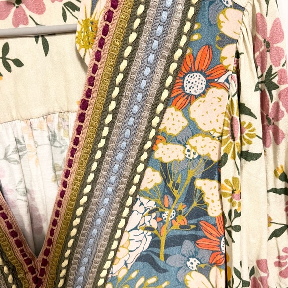 Anthropologie Bl-nk London Embroidered Stephanie top size 2X - Picture 6 of 11